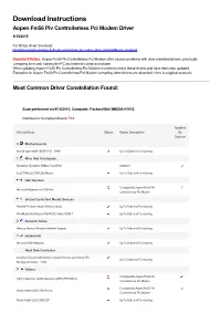 Aopen Fm56 Plv Controllerless Pci Modem Driver 8/13/2015