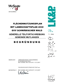 B E G R Ü N D U N G
