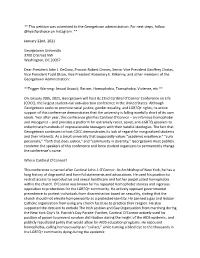 ** This Petition Was Submitted to the Georgetown Administration. for Next Steps, Follow @Hyasforchoice on Instagram