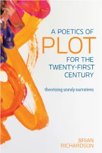Narrative Theory and the Poetics of Story and Plot 169