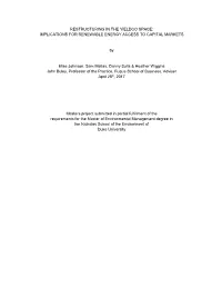 Restructuring in the Yieldco Space: Implications for Renewable Energy Access to Capital Markets