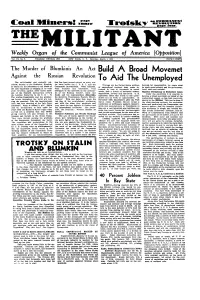 Trotsky on Stalin and Blumkin