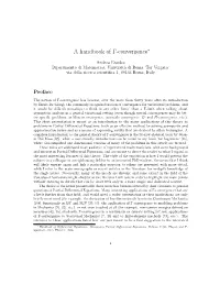 A Handbook of Γ-Convergence∗