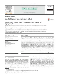 An Fmri Study on Sunk Cost Effect