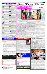 One True Thing You May Expect a Favourable Week As Far As Your Profession Is Ganesha Foresees That This Is Going to Be an Extremely Hec- Concerned