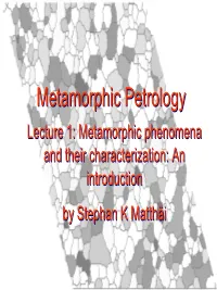 Igneous Petrology 2001