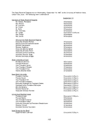 Board Minutes