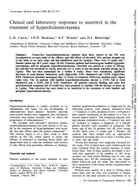 Clinical and Laboratory Responses to Niceritrol in the Treatment of Hypercholesterolaemia