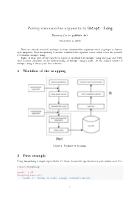 Parsing Command-Line Arguments by Getopt::Long
