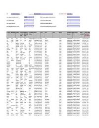 CIN Company Name 01-AUG-2012 First Name Middle Name Last