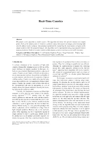 Real-Time Caustics