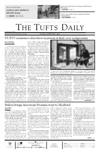 The Tufts Daily Volume Lxxv, Issue 7