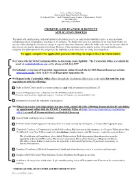 Credentialed Teacher Substitute Application Process