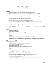 BBLC: Technology Edition Resources 02/01/2008