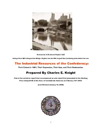 Confederate Industrial Resources