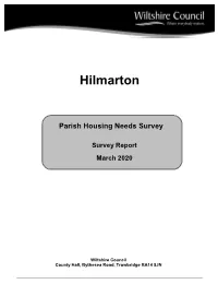 Hilmarton Parish Survey Report