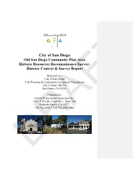 Historic Context & Survey Report