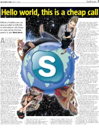 Skype Goes Mobile