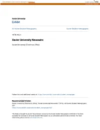 Xavier University Newswire