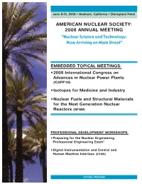 2008-06 Annual Meeting