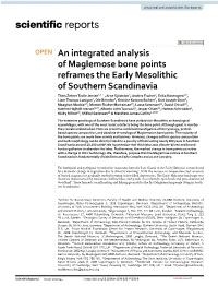 An Integrated Analysis of Maglemose Bone Points Reframes the Early