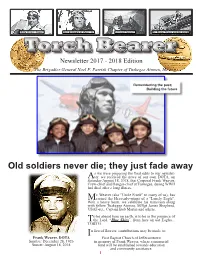 Torch Bearer Newsletterwe Dare 2017 Not - 2018 Fail