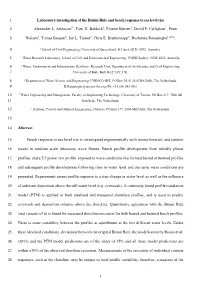 Laboratory Investigation of the Bruun Rule and Beach Response to Sea Level Rise