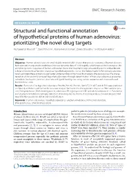 Structural and Functional Annotation of Hypothetical Proteins of Human