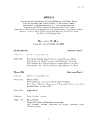 Conference Program Ver.1.4