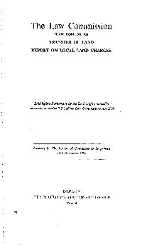 Report on Local Land Charges Report