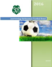 SVB Jaarverslag 2016