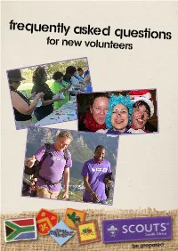 FAQ- for New Volunteers V0.3 Feburary 21