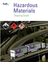 Hazardous Materials Shipping Guide