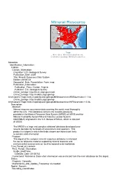 Mineral Resource
