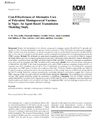 Cost-Effectiveness of Alternative Uses of Polyvalent