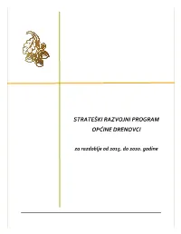 Strateški Razvojni Program Općine Drenovci