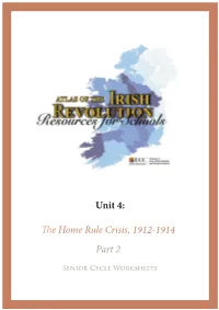 The Home Rule Crisis, 1912-1914 Part 2