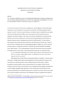 1 Exploring the Global History of American