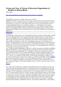 A Theory of Structural Organization of Rhythm in African Music Willie Anku
