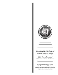 FTCC 2019 Graduation Program