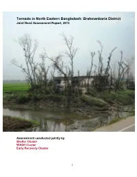 Brahmanbaria District Joint Need Assessment Report, 2013