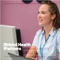 2015-16 Bristol Health Partners Annual Review (PDF)