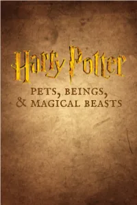 Harry Potter Magical Creatures