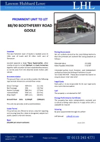 Prominent Unit to Let