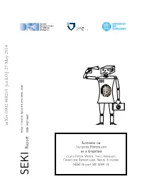 Arxiv:0902.4682V5 [Cs.LO] 27 May 2014