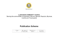 Publication Scheme