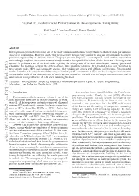 Enginecl: Usability and Performance in Heterogeneous Computing