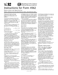 Instructions for Form 4562 3