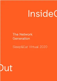 The Network Generation Sleep&Eat Virtual 2020