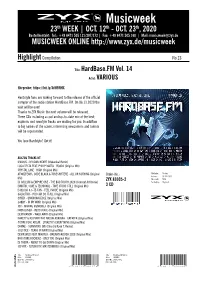 Musicweek 23Th WEEK | OCT